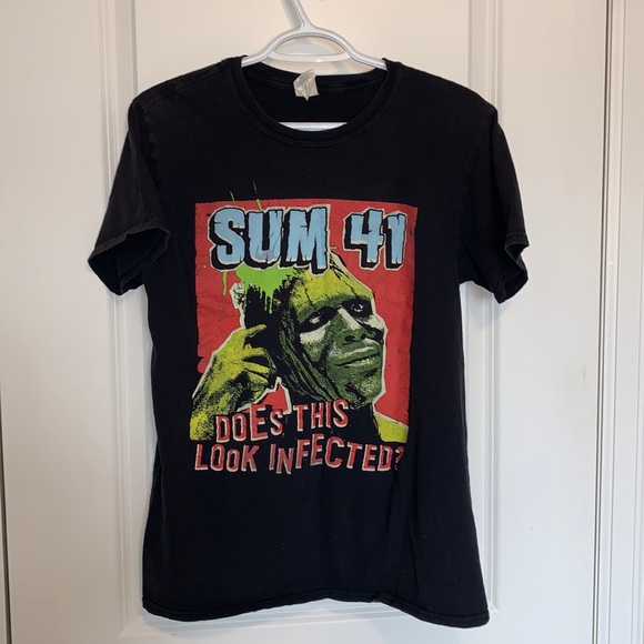Sun 41 Does This Look Infected 15th Anniversary your 2018 T Shirt Men’s M - Picture 1 of 6